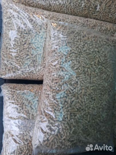 Наполнитель для кошачьего туалета, пеллеты