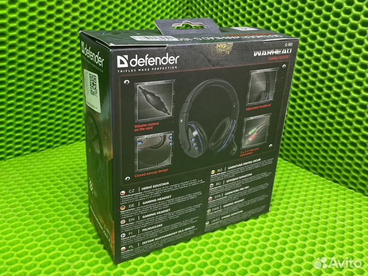 Новые наушники Defender