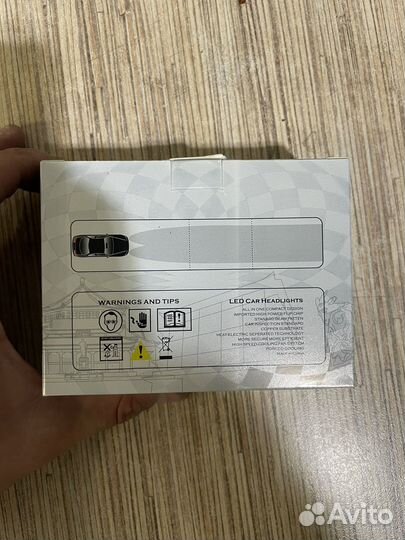 Лампа светодиодная LED H7 60W (без вентилятора)