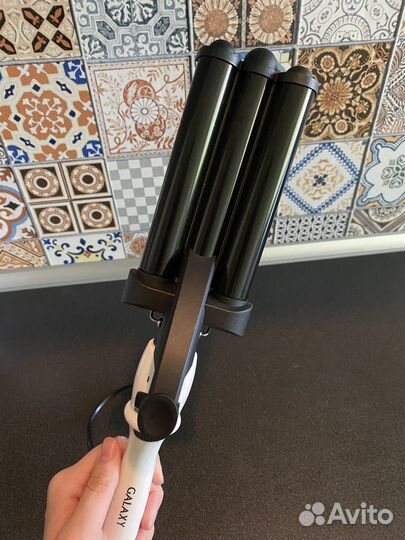 Щипцы для завивки Galaxy, плойка