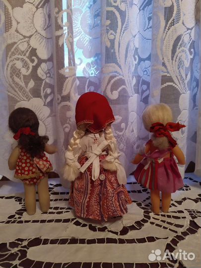 Куклы СССР паричковые конец 60-х годов