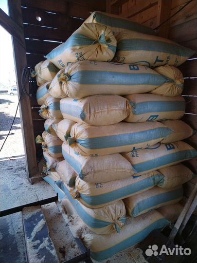 Опилки в мешках чистые без мусора