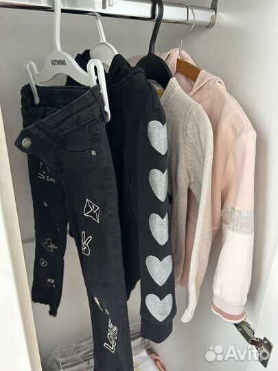 Набор одежды для девочки 92-98, zara,tommy