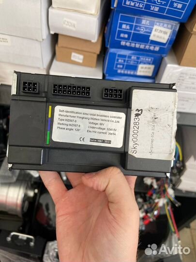 Контроллер 60В 30А для электроскутера Chopper