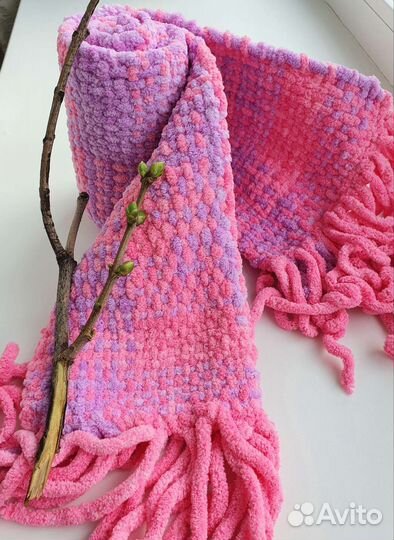 Шарф детский ручная работа