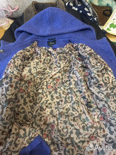 Зимнее пальто шерсть 44