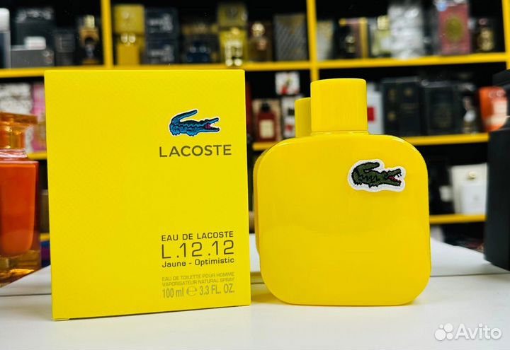 Lacoste L.12.12 Jaune Optimistic, 100ml