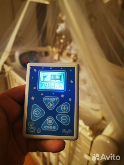 Электро-привод Баю-Бай к любой кроватке, пульт