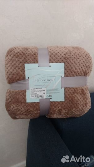 Плед- покрывало 150*200 Tessolo Home микровелюр