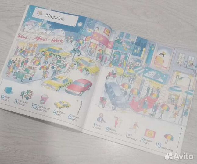 Книга на английском Usborne 1001 things to spot