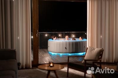 LR062U-GL, MSpa, спа-бассейн 204х70см 