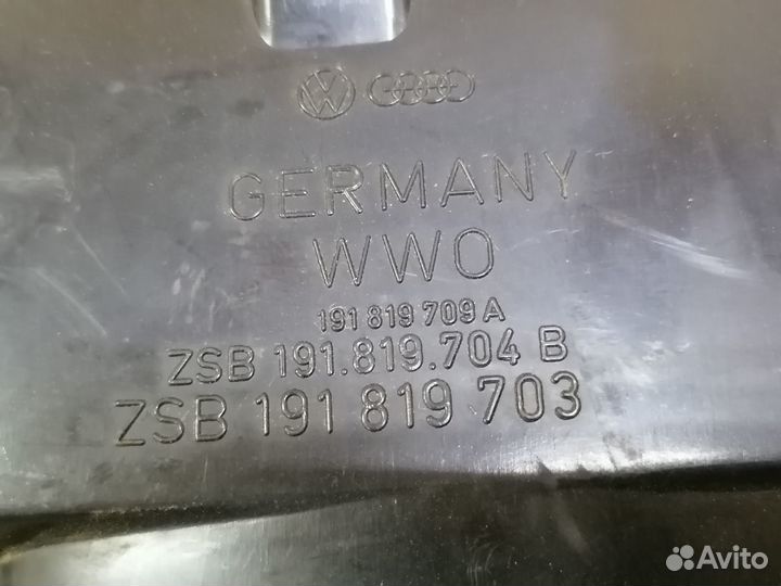 Решетка вентиляционная VW Golf II 1983-1992