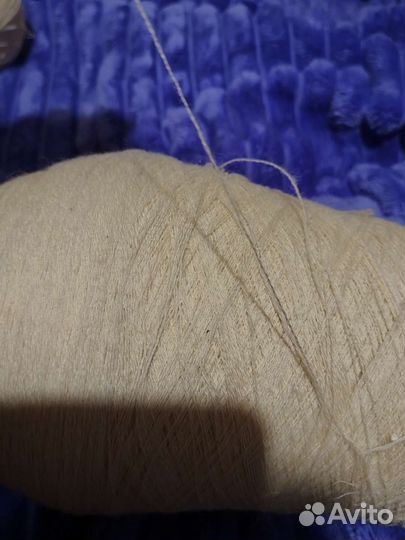 Бобинная пряжа шерсть СССР