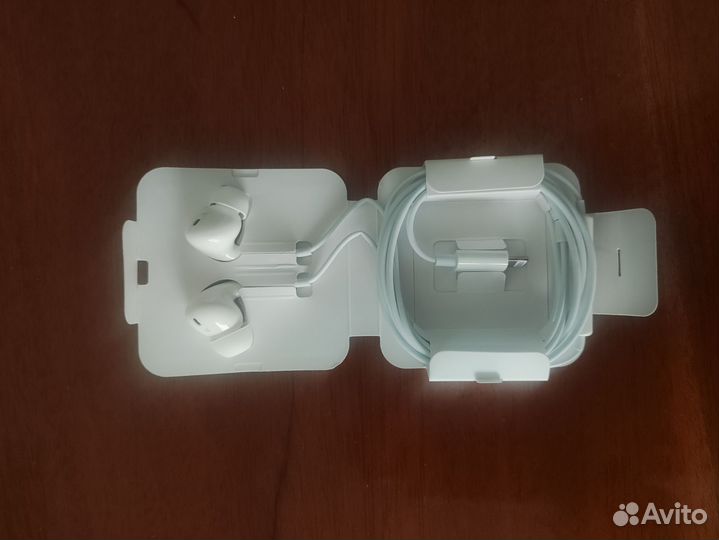 Наушники apple earpods lightning