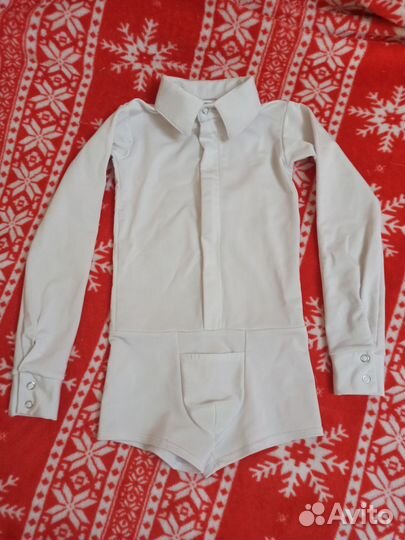 Рубашка боди для бальных танцев мальчики