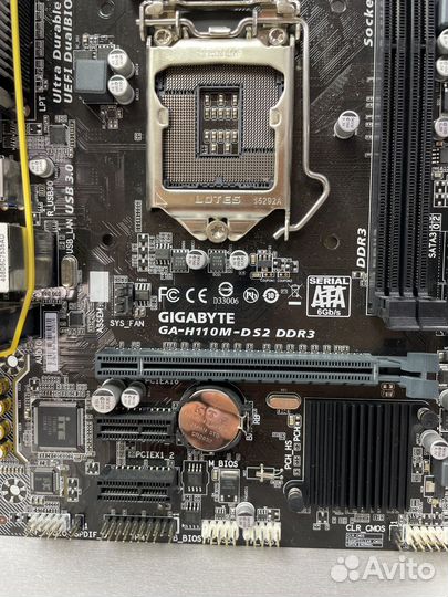 Gigabyte GA-H110M-DS2 DDR3 LGA1151