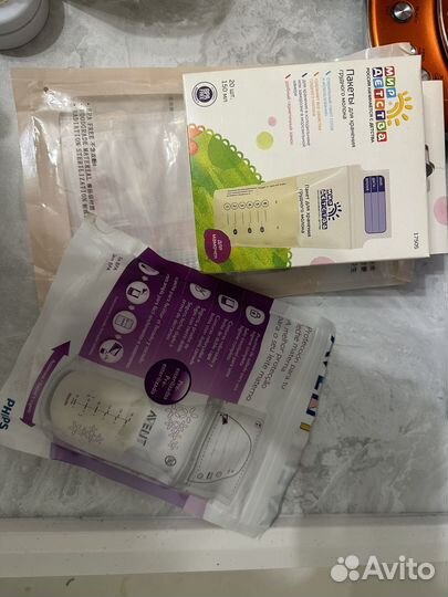 Пакеты для хранения грудного молока