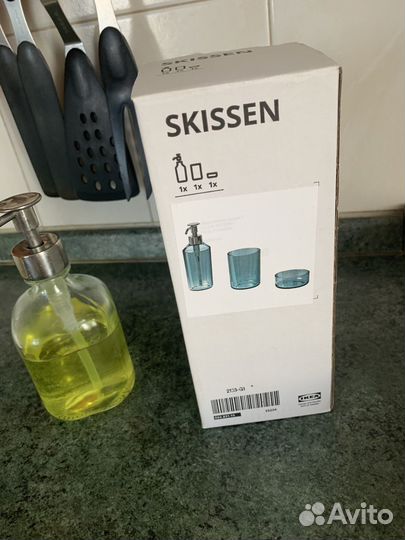 Новый набор для ванной комнаты IKEA