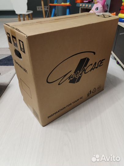 Корпус для пк новый с вертушками