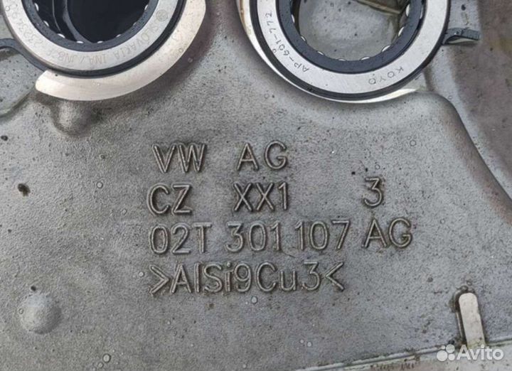 02T301107AG Картер сцепления МКПП rapid polo