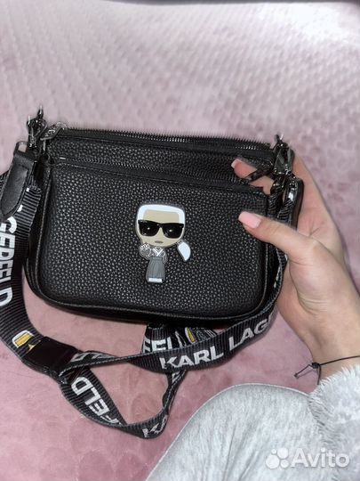 Барсетка karl lagerfeld