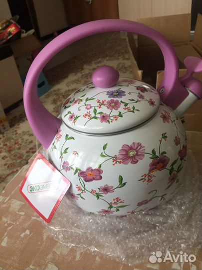 Чайник эмалированный