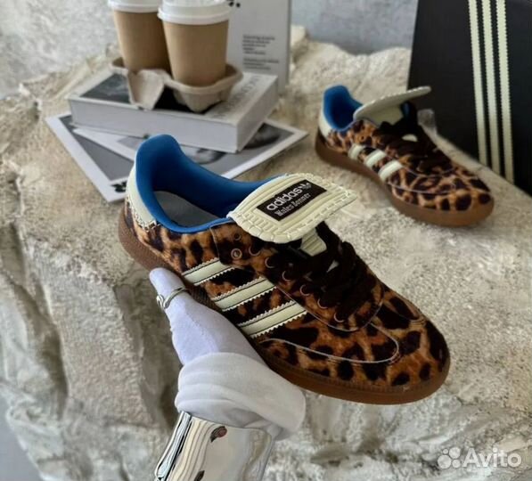 Adidas Samba Wales Bonner Leopard