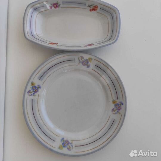 Старинные тарелки