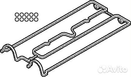 Прокладка крышки клапанов, к-кт 058880