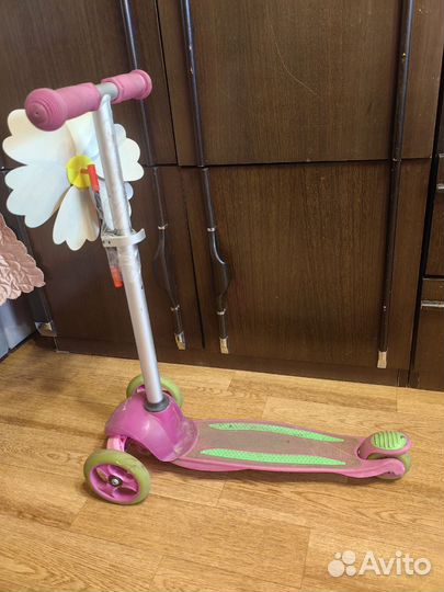 Самокат детский 3-хколесный с 1,5 до 3,5 лет