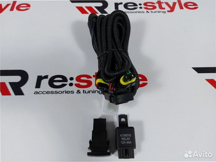 Проводка для туманок с кнопкой Toyota S1758