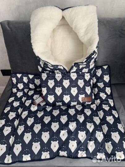 Конверт на выписку зимний