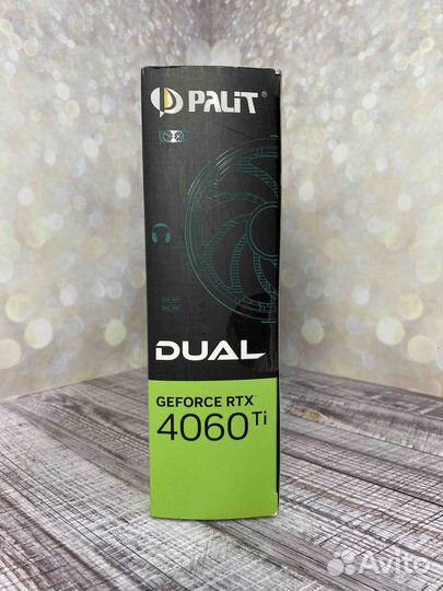 RTX 4060 Ti 8Gb Palit Dual, Новая