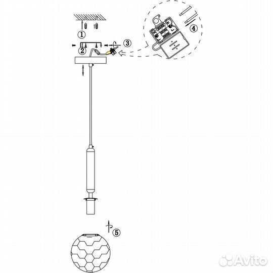 Люстра Freya Zelda FR5122PL-01BS - мятая коробка