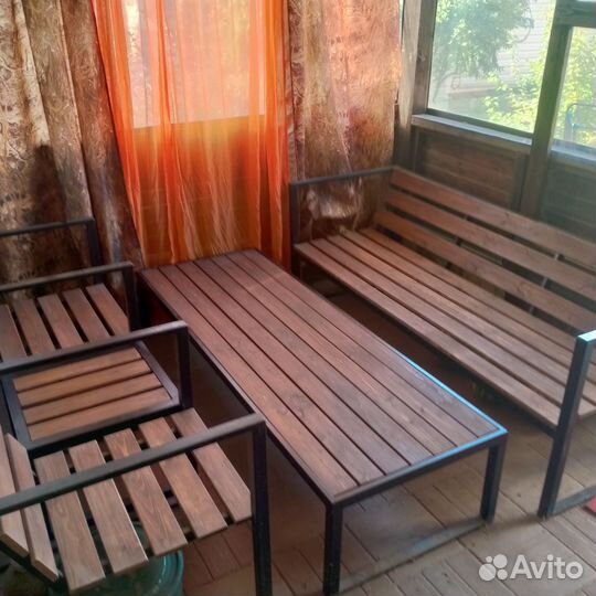 Комплект мебели в стили лофт