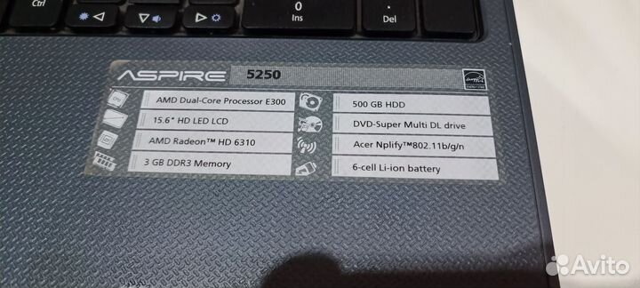 Acer aspire 5250