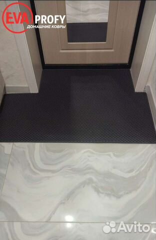 Домашний придверный эва коврик ячеистый
