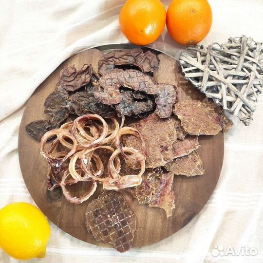 Сушёные лакомства для собак