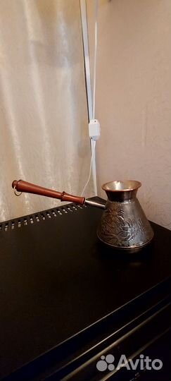 Турка для кофе медная