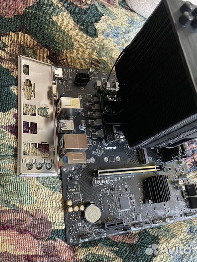 I5-12400f+B760M-E+Охлаждение+16 озу