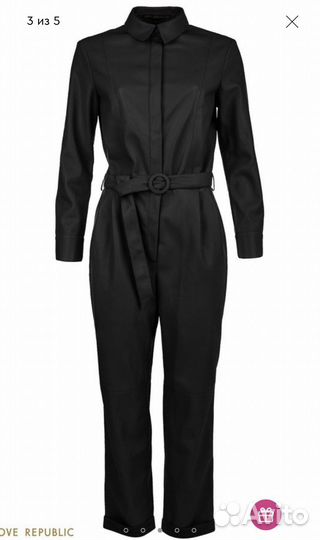 Комбинезон из экокожи Love Republic