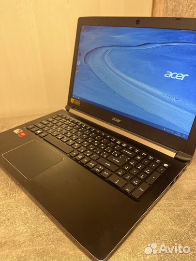 Мощный Acer 5 (A10-9620P/16гб/Radeon 500/SSD+HDD)