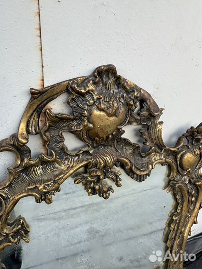 Зеркало литье бронза