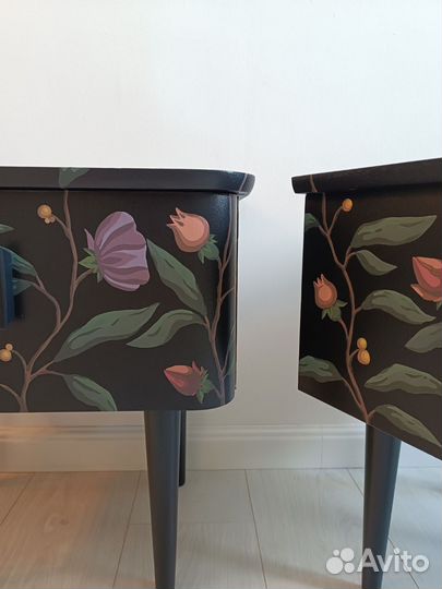 Тумбочка ГДР винтаж редизайн