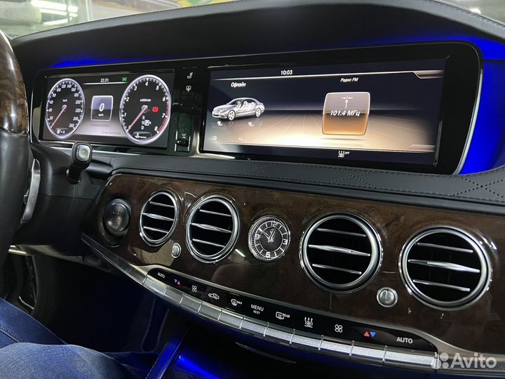 Панель приборов w222