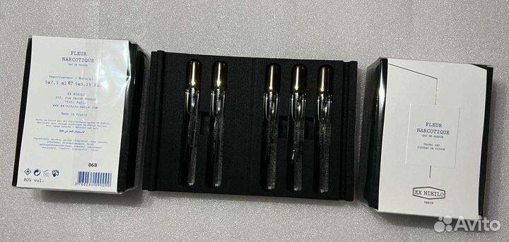 Духи миниатюр Ex nihilo fleur narcotique 5*7,5ml
