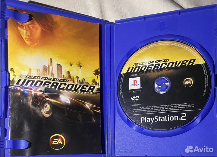 Диск для PS2: Need For Speed undercover