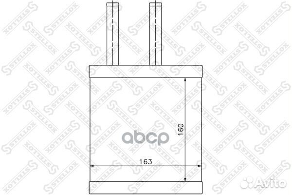 10-35106-SX радиатор печки KIA Sportage II all