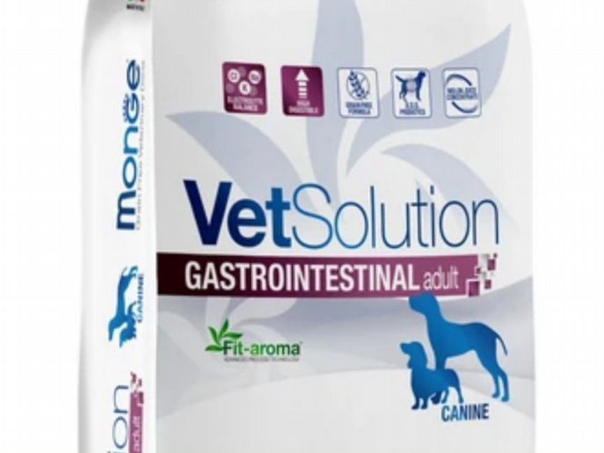 Monge Vetsolution Gastrointestinal корм для собак