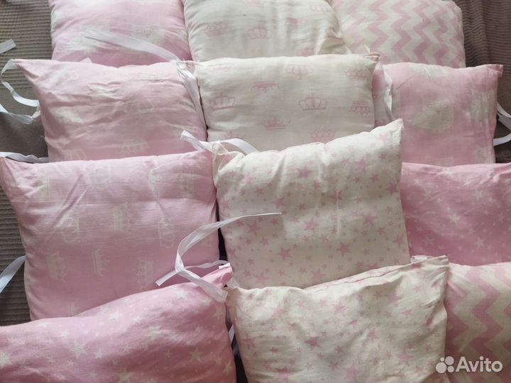 Бортики в детскую кроватку бу